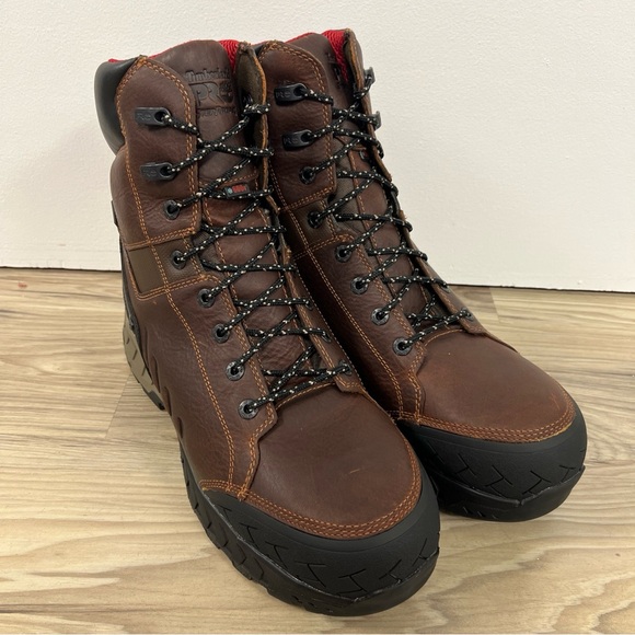 Timberland Work Summit 8" Composite Toe Waterproof Work Boot Men 11.5W A25D9 - Picture 4 of 8